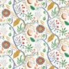 multicolour botanical printed fabric from Scion