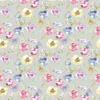 multicolour botanical cotton fabric from Voyage Maison