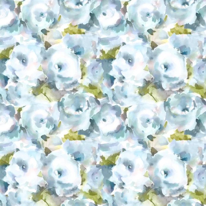 Rosa Fabric - Duckegg swatch