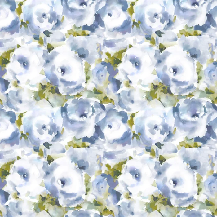 Rosa Fabric - Bluebell swatch