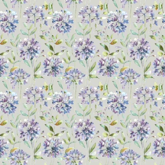 Clovelly Fabric - Violet swatch