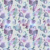 blue botanical cotton fabric from Voyage Maison