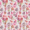 red botanical cotton fabric from Voyage Maison