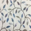 blue botanical jacquard fabric from Voyage Maison