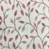 pink botanical jacquard fabric from Voyage Maison