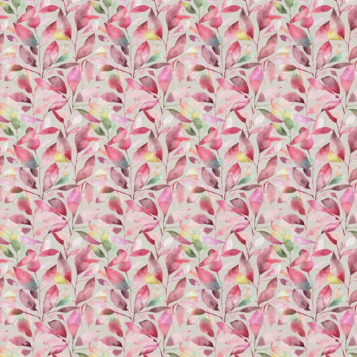 Brympton Fabric - Raspberry swatch