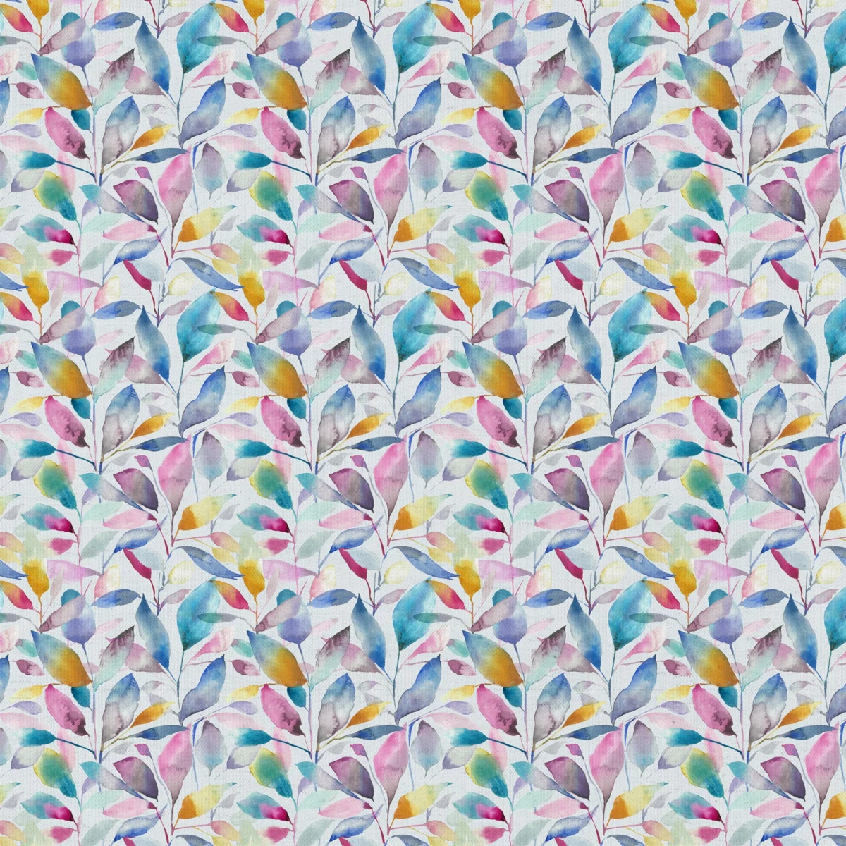 Brympton Fabric - Lotus / Cream by blue botanical cotton fabric from Voyage Maison