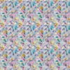 multicolour botanical cotton fabric from Voyage Maison