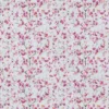 pink botanical cotton fabric from Voyage Maison