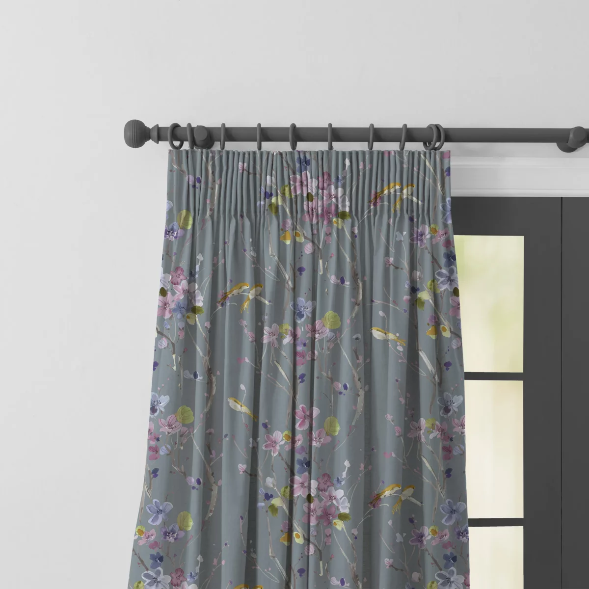 Armathwaite Fabric - Violet / Slate by Armathwaite Fabric - Violet / Slate from
