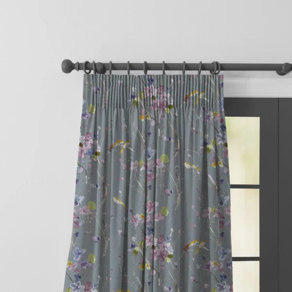 Armathwaite Fabric - Violet / Slate by Armathwaite Fabric - Violet / Slate from