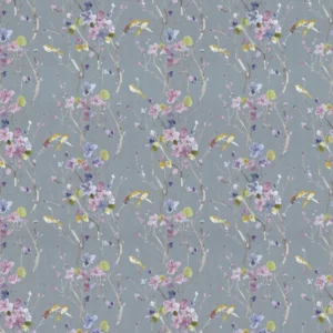black-grey animal cotton fabric from Voyage Maison