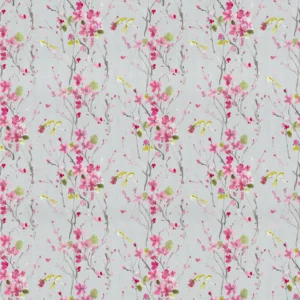 pink animal cotton fabric from Voyage Maison