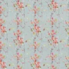 blue animal cotton fabric from Voyage Maison