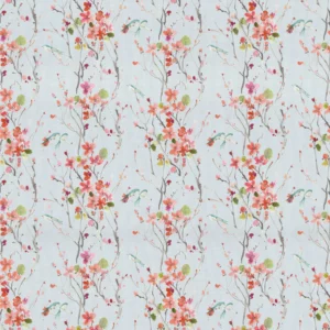 blue animal cotton fabric from Voyage Maison