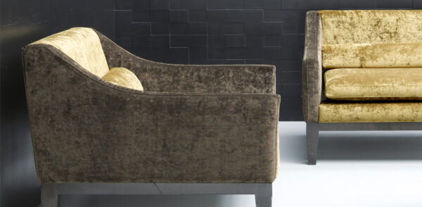 Luxor Fabric - Burnt Ochre from