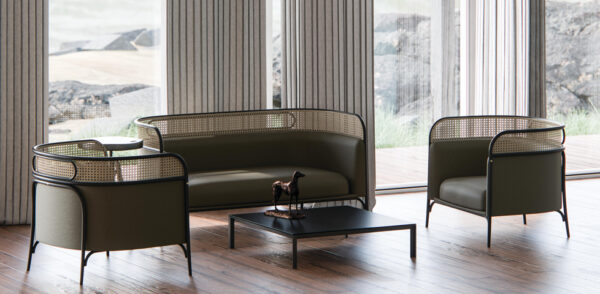Katrine Fabric - Chrome by Katrine Fabric - Chrome from