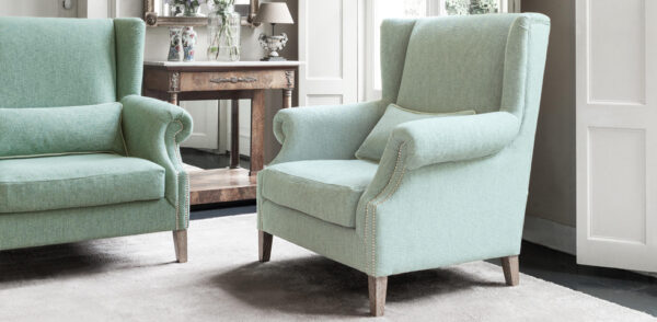 Hillbank Fabric - Celadon by Hillbank Fabric - Celadon from