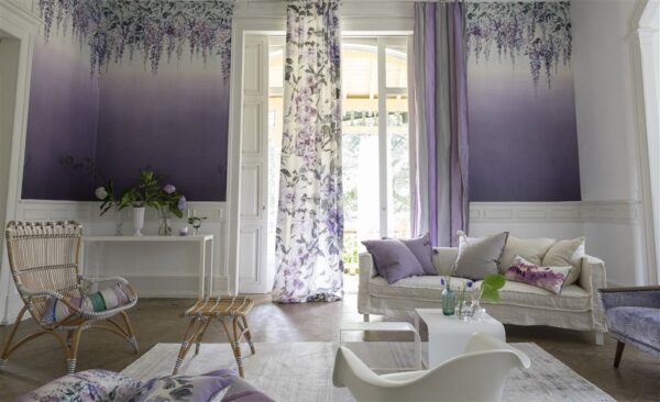 Summer Palace Wallpaper - Grape by Summer Palace Wallpaper - Grape from
