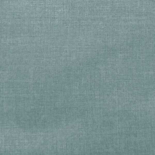 Molise Fabric - Aqua by blue plain velvet-chenille fabric from Voyage Maison