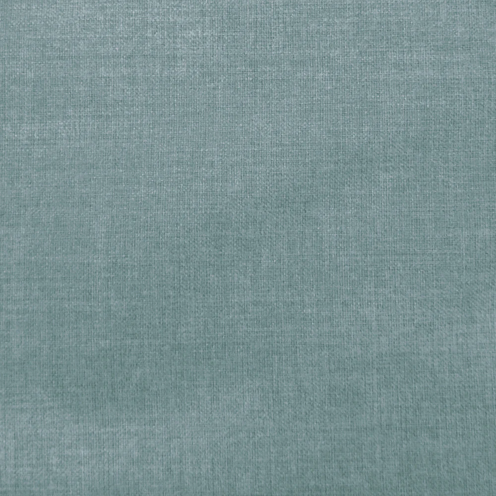 blue plain velvet-chenille fabric from Voyage Maison