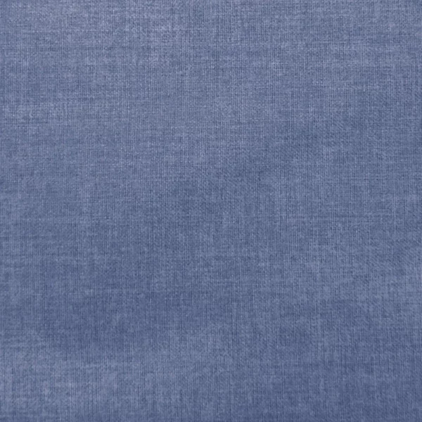 Molise Fabric - Denim by blue plain velvet-chenille fabric from Voyage Maison