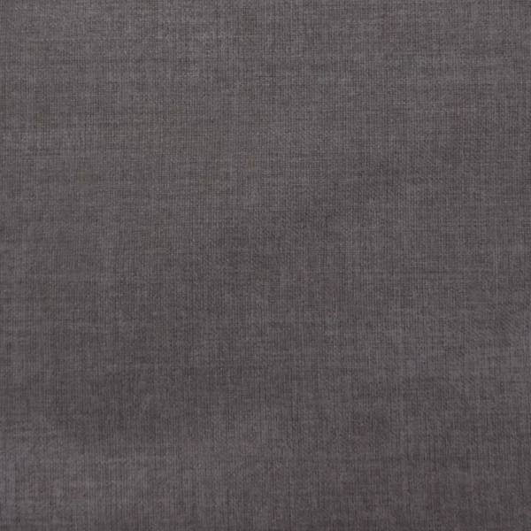 Molise Fabric - Taupe by black-grey plain velvet-chenille fabric from Voyage Maison