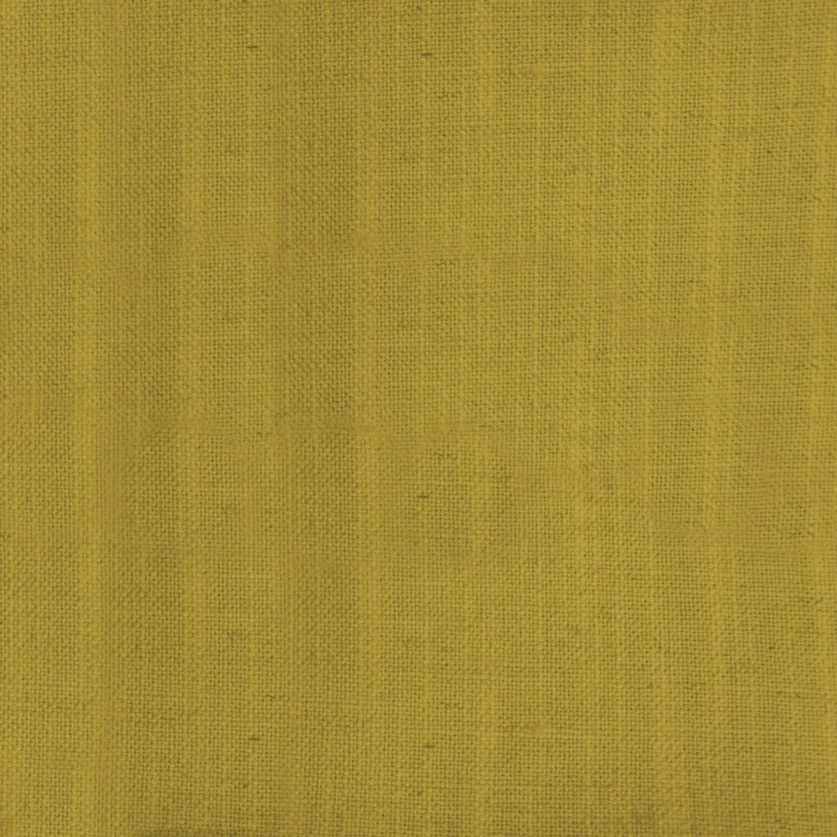 Tivoli Fabric - Mustard by yellow plain woven fabric from Voyage Maison