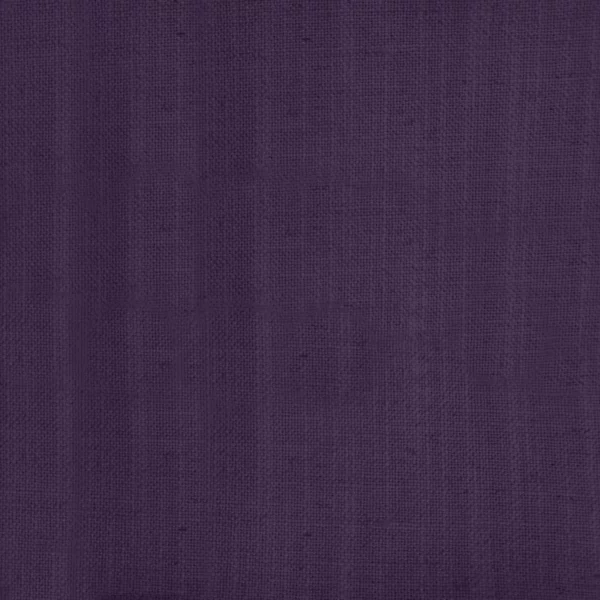 Tivoli Fabric - Damson by purple plain woven fabric from Voyage Maison