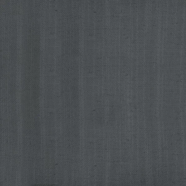 Tivoli Fabric - Slate by black-grey plain woven fabric from Voyage Maison