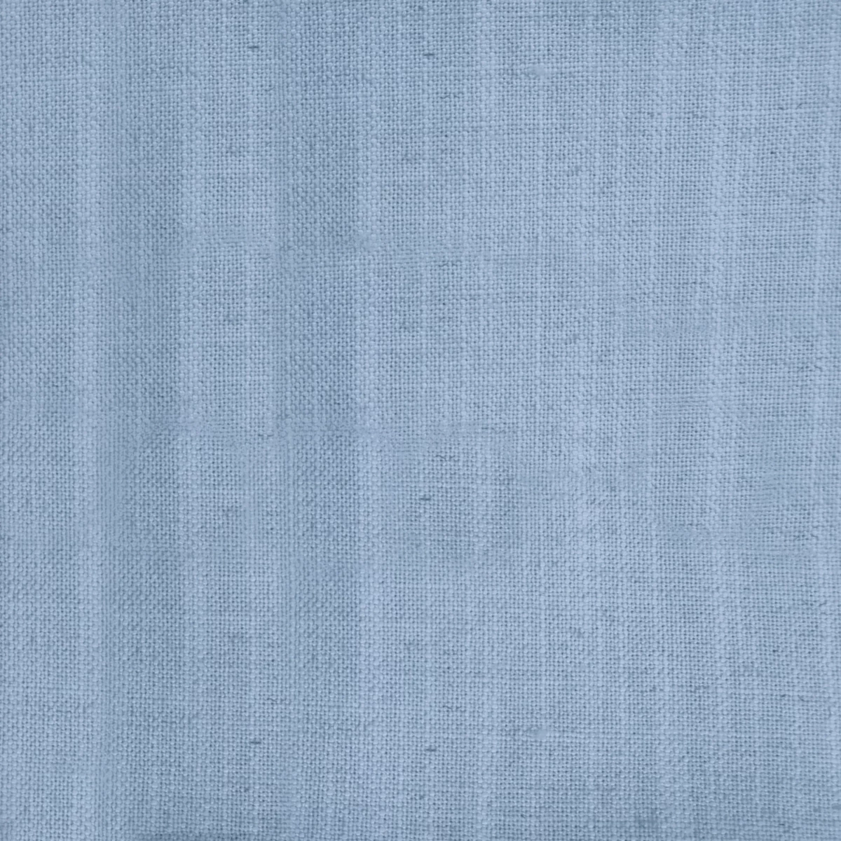 Tivoli Fabric - Sky by blue plain woven fabric from Voyage Maison