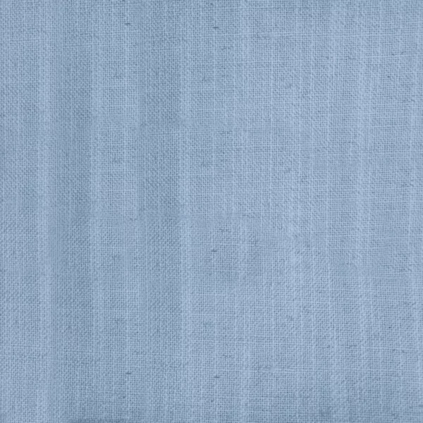 Tivoli Fabric - Sky by blue plain woven fabric from Voyage Maison