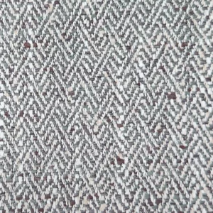black-grey geometric jacquard fabric from Voyage Maison