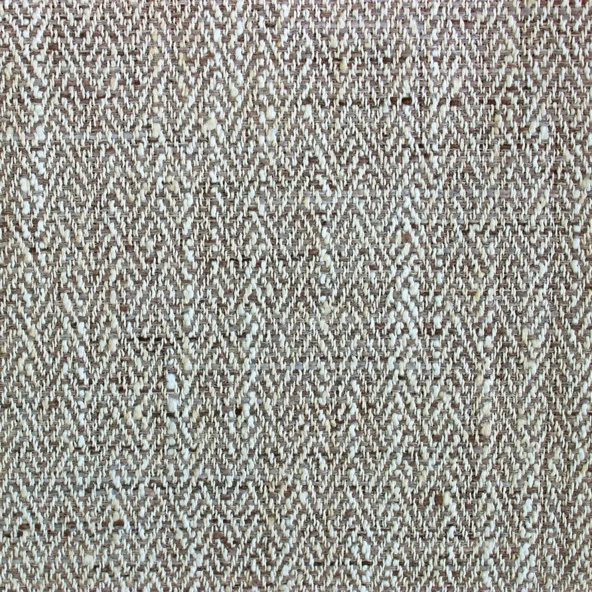 Jedburgh Fabric - Nut by black-grey geometric jacquard fabric from Voyage Maison