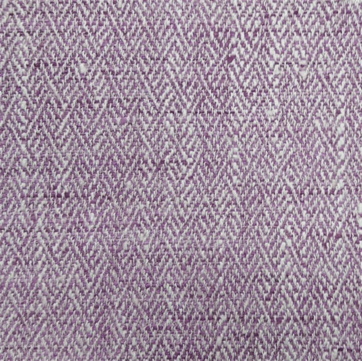 Jedburgh Fabric - Damson by purple geometric jacquard fabric from Voyage Maison