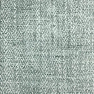 blue geometric jacquard fabric from Voyage Maison