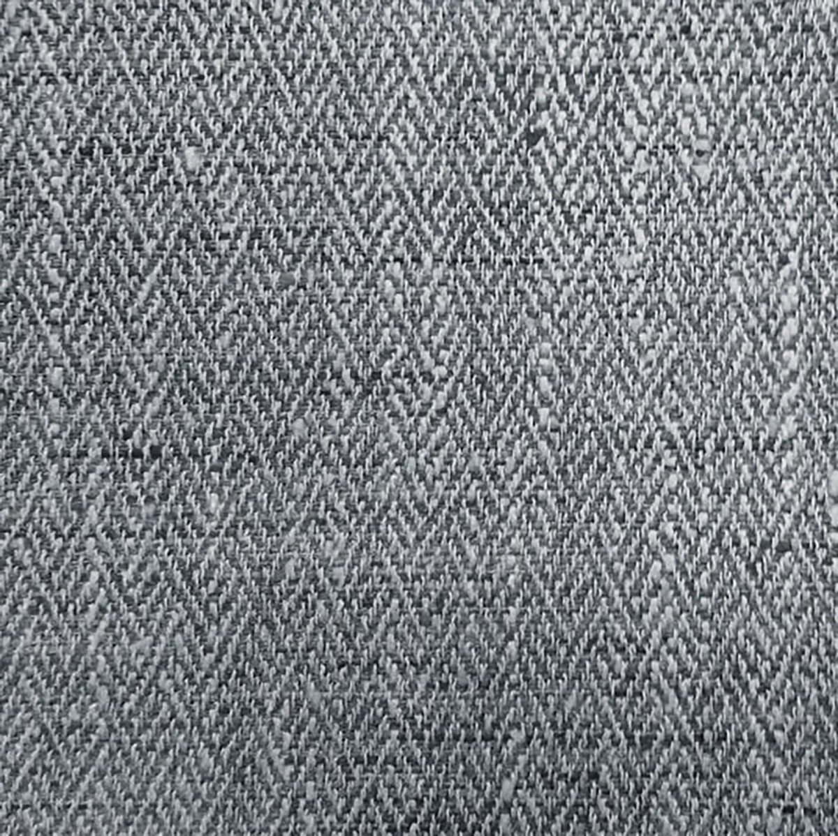 Jedburgh Fabric - Slate by black-grey geometric jacquard fabric from Voyage Maison