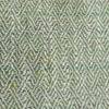 green geometric jacquard fabric from Voyage Maison