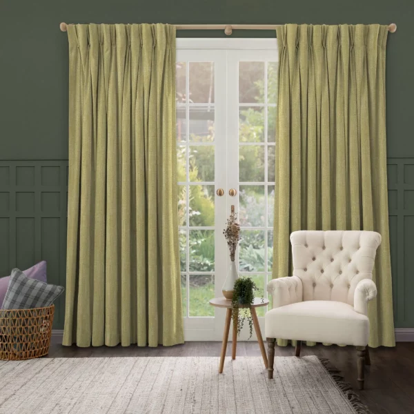 Jedburgh Fabric - Ochre by Jedburgh Fabric - Ochre from