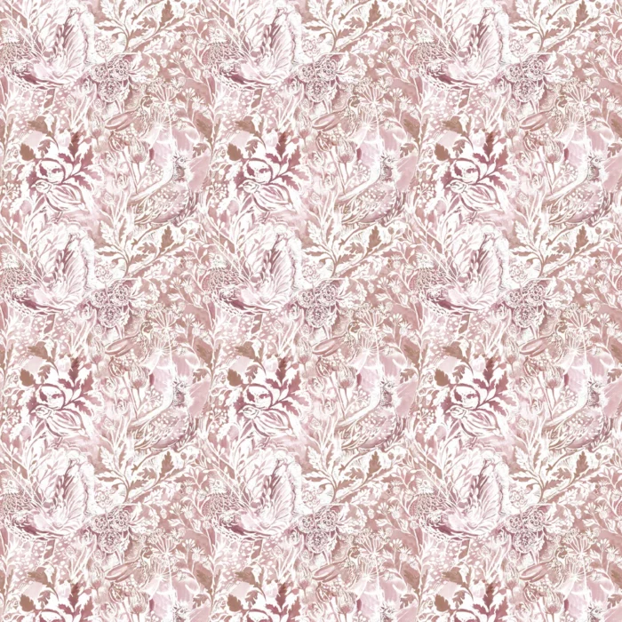 Rothesay Fabric - Coral swatch