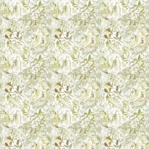 yellow animal cotton fabric from Voyage Maison