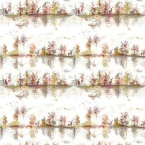 neutral animal cotton fabric from Voyage Maison