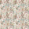 multicolour animal cotton fabric from Voyage Maison