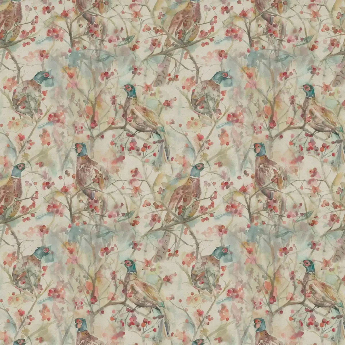 multicolour animal cotton fabric from Voyage Maison