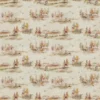 neutral animal cotton fabric from Voyage Maison