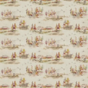 neutral animal cotton fabric from Voyage Maison