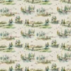 blue animal cotton fabric from Voyage Maison