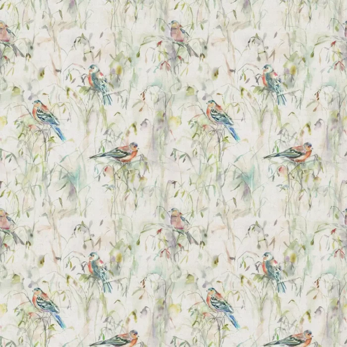 Chaffinch Fabric - Cream swatch
