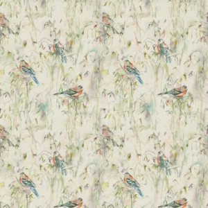 neutral animal cotton fabric from Voyage Maison