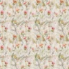 multicolour botanical cotton fabric from Voyage Maison